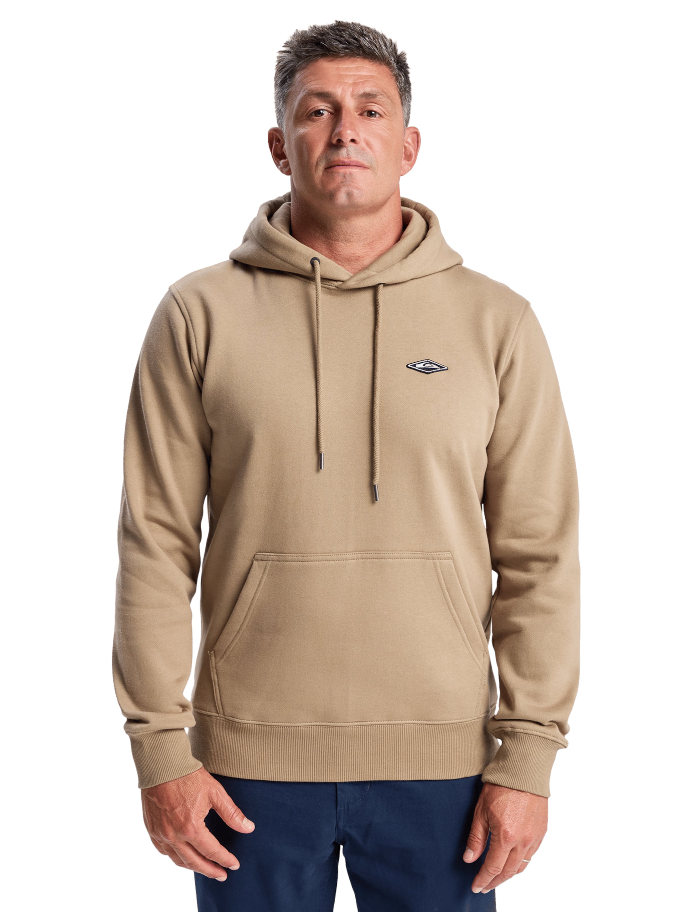 QUIKSILVER Sweatshirt 'Diamond' in Brown: front