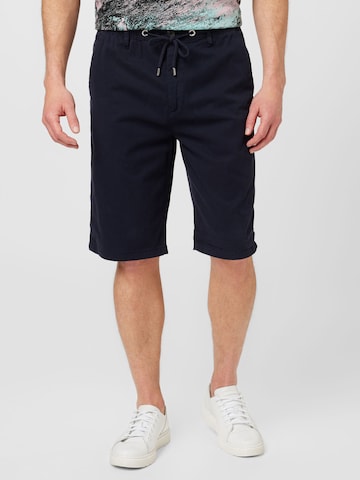 s.Oliver Regular Trousers in Blue: front