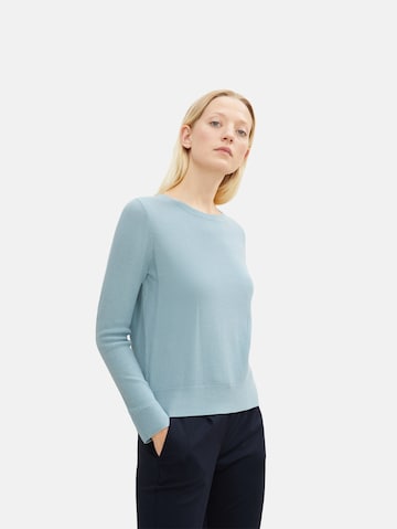 TOM TAILOR Sweater in Blue