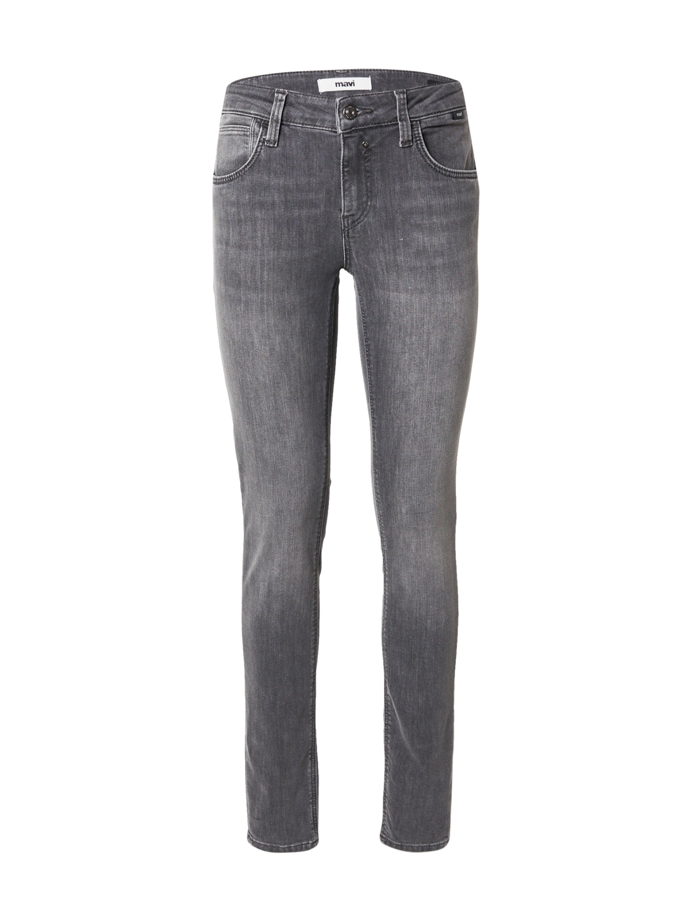 Mavi Skinny Jeans 'Adriana' in Grey: front