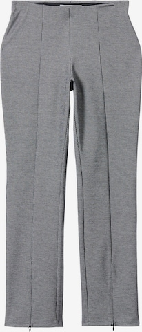 MANGO Slim fit Pants 'ALEXEI' in Grey: front