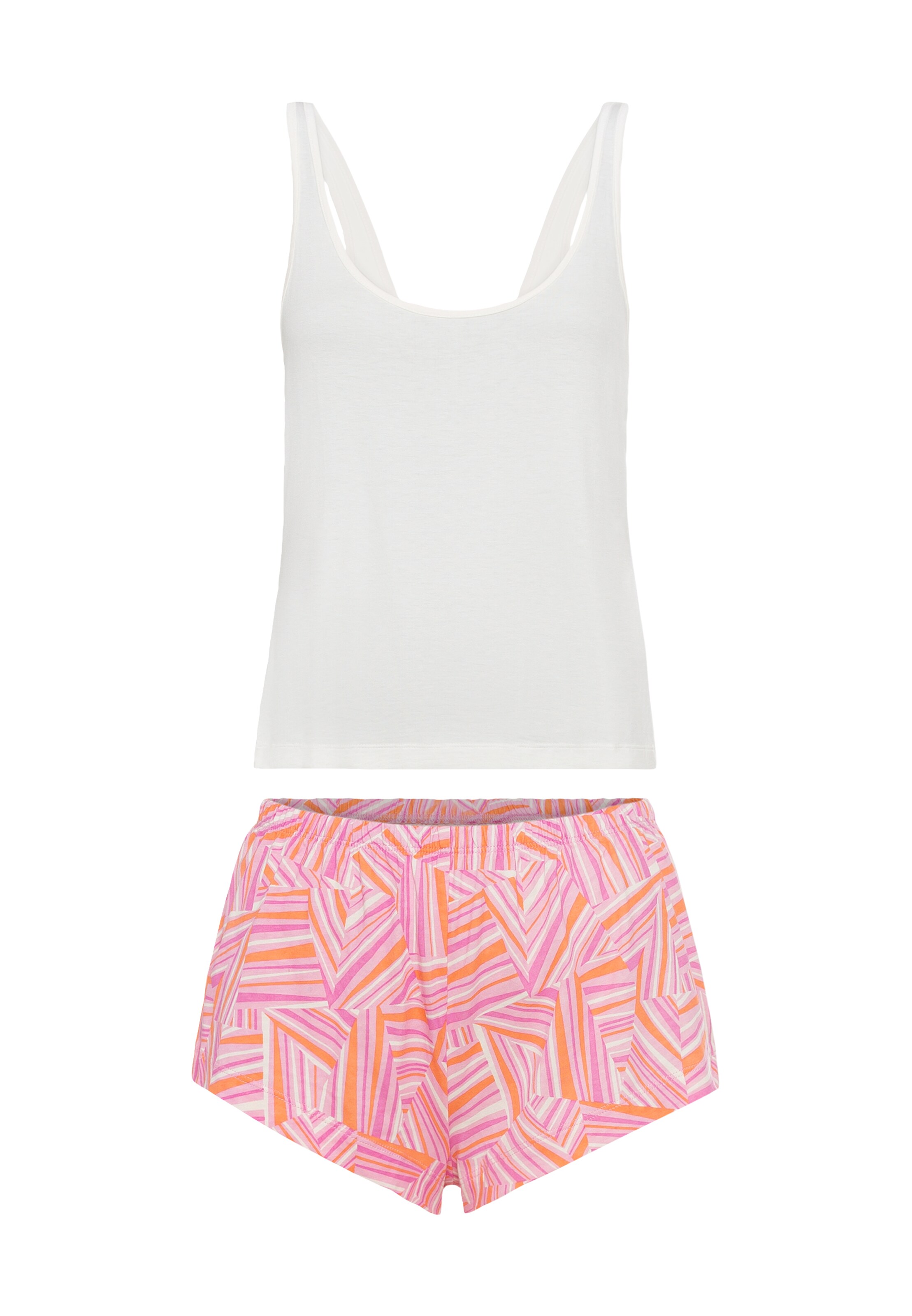 LSCN by LASCANA Shorty in Pink: front