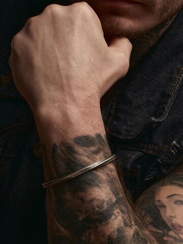 REYTEL Armband 'THE LORD'S PRAYER - OUR FATHER' in Silber