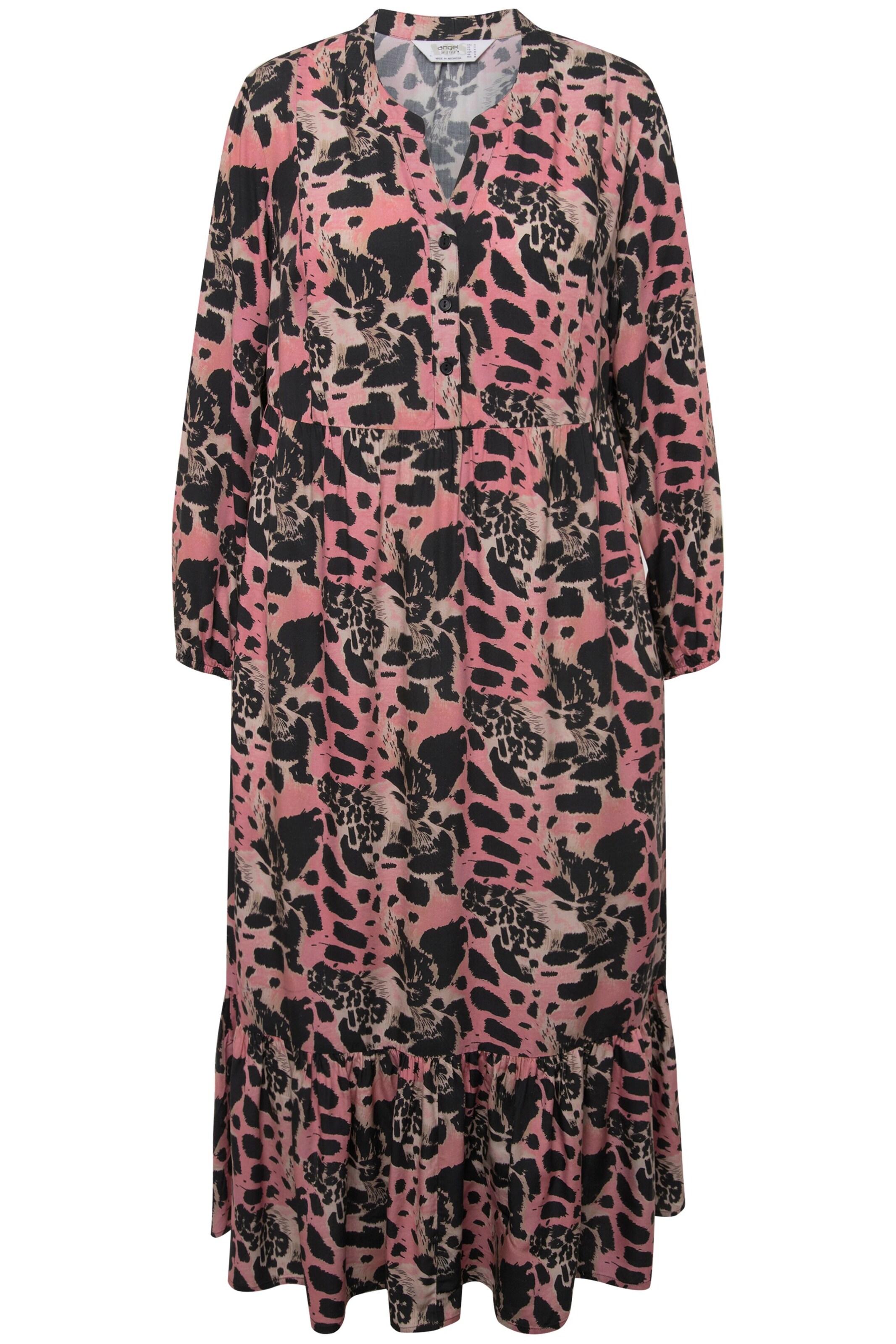 Angel of Style Blousejurk in Roze: voorkant