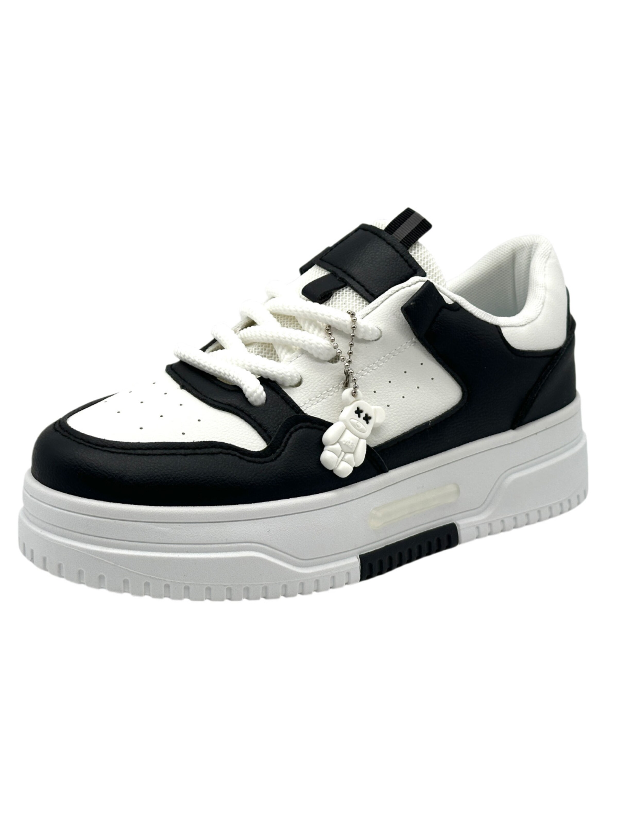 Nowaland Sneakers 'Chunky Platform Trainers' in Black