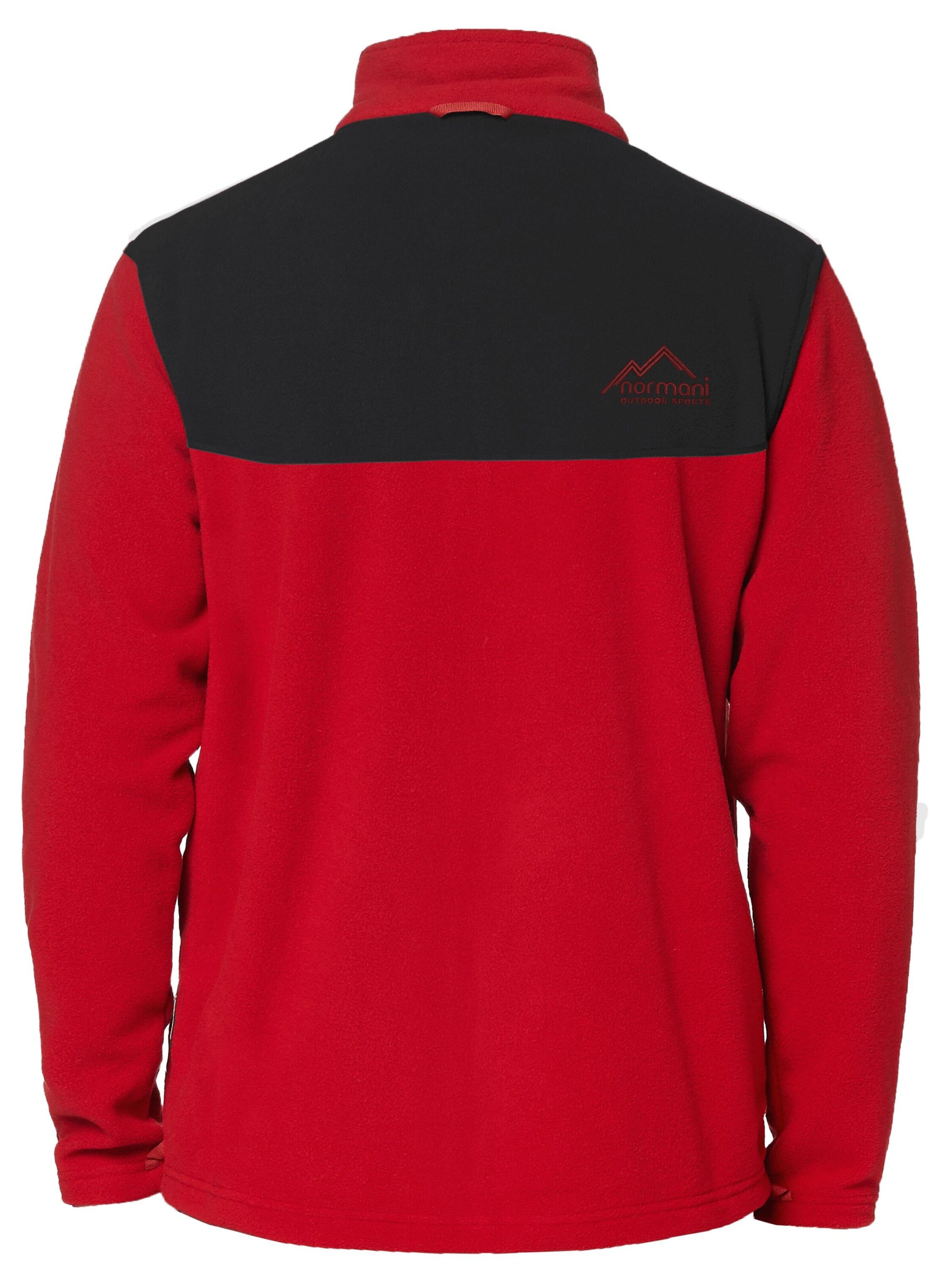 normani Funktionsfleecejacke 'Ivalo' in Rot