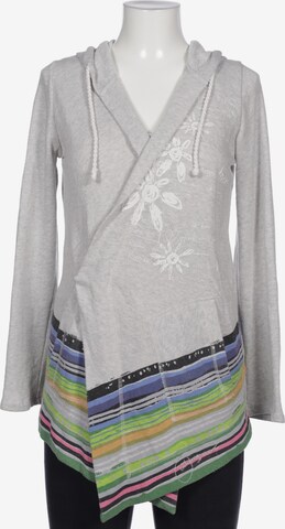 Desigual Sweatshirt & Zip-Up Hoodie in M in Grey: front