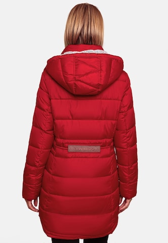 NAVAHOO Płaszcz zimowy 'Dalie' w kolorze czerwony