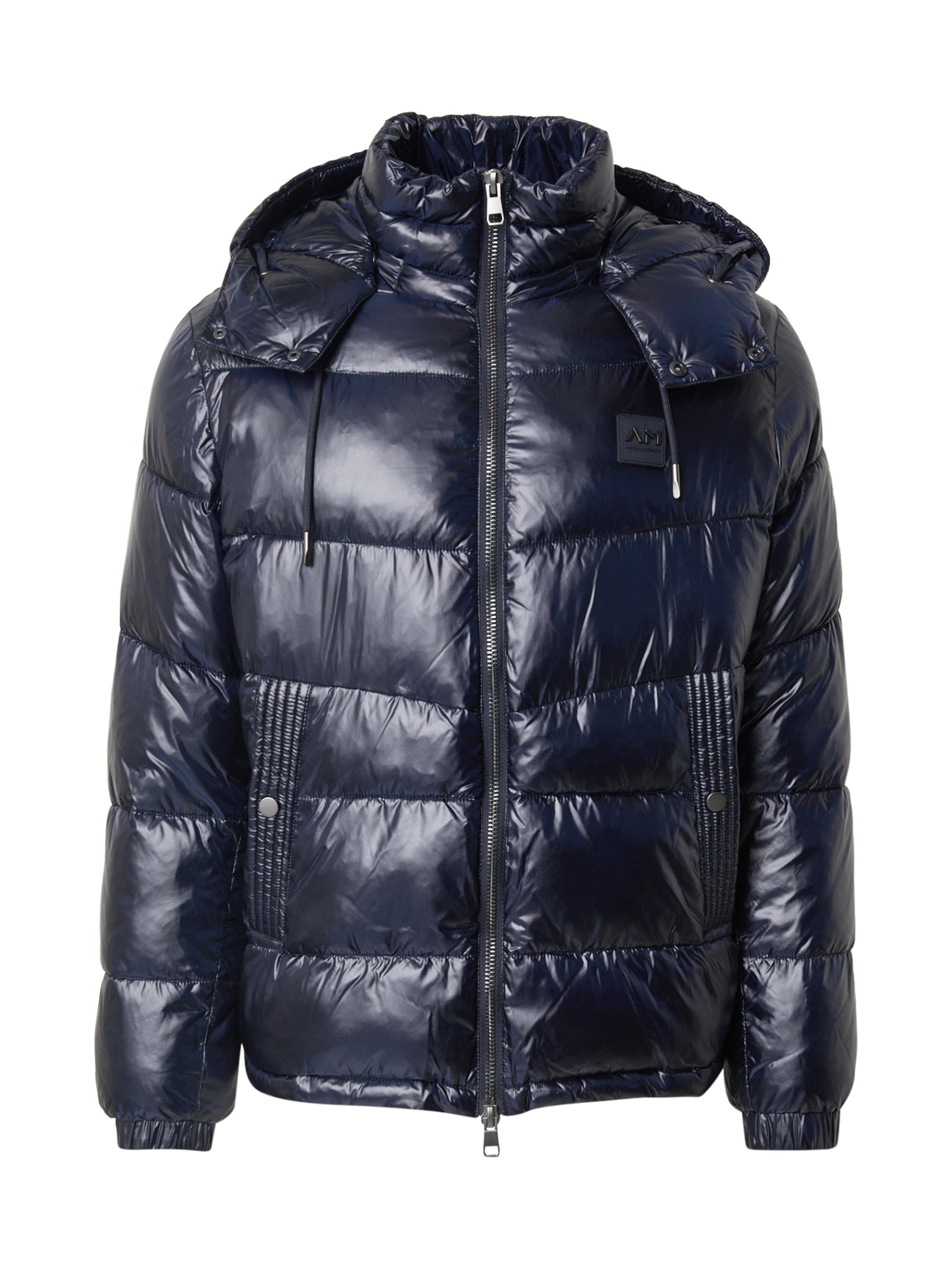 ANTONY MORATO - Casaco meia-estação em azul: frente