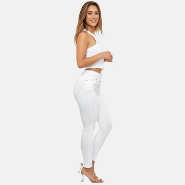 Elara Skinny Jeans in Wit