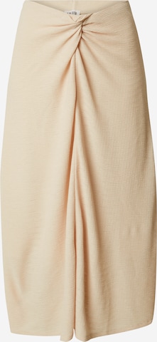 EDITED Rok 'Clementine' in Beige: voorkant