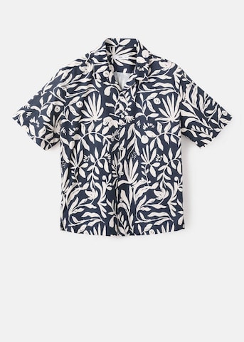 MANGO MAN Regular fit Button Up Shirt 'Oak-H' in Blue