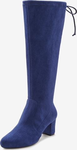 Bottes LASCANA en bleu : devant