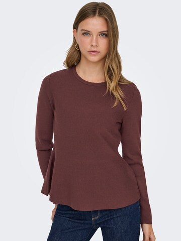 Pull-over 'ONLVILDA' ONLY en marron