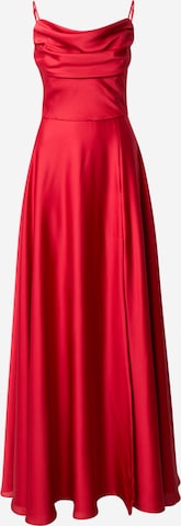 SWING - Vestido de festa em vermelho: frente