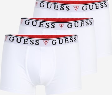 GUESS Boxerky – bílá: přední strana