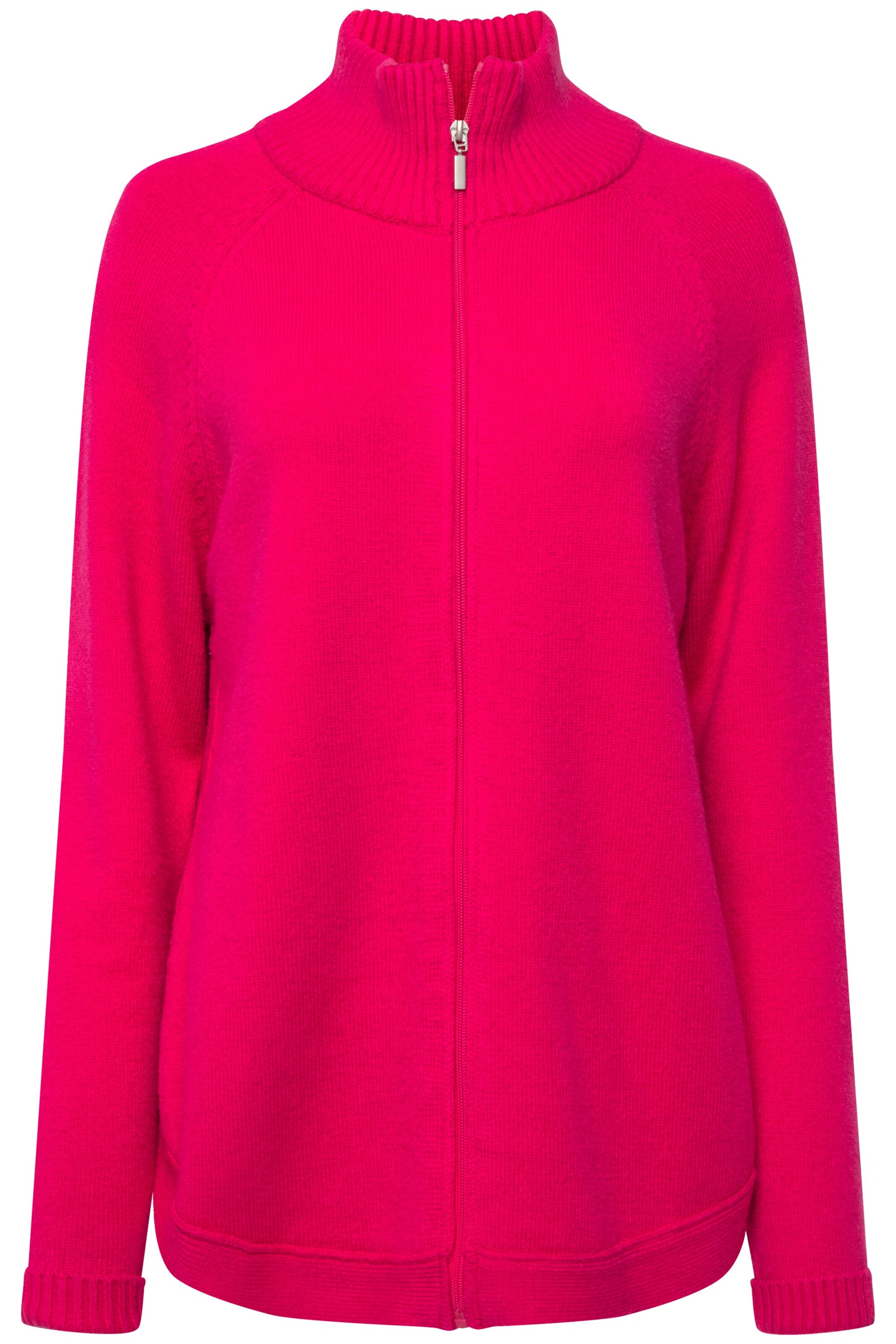 LAURASØN Strickjacke in Pink: Vorderseite