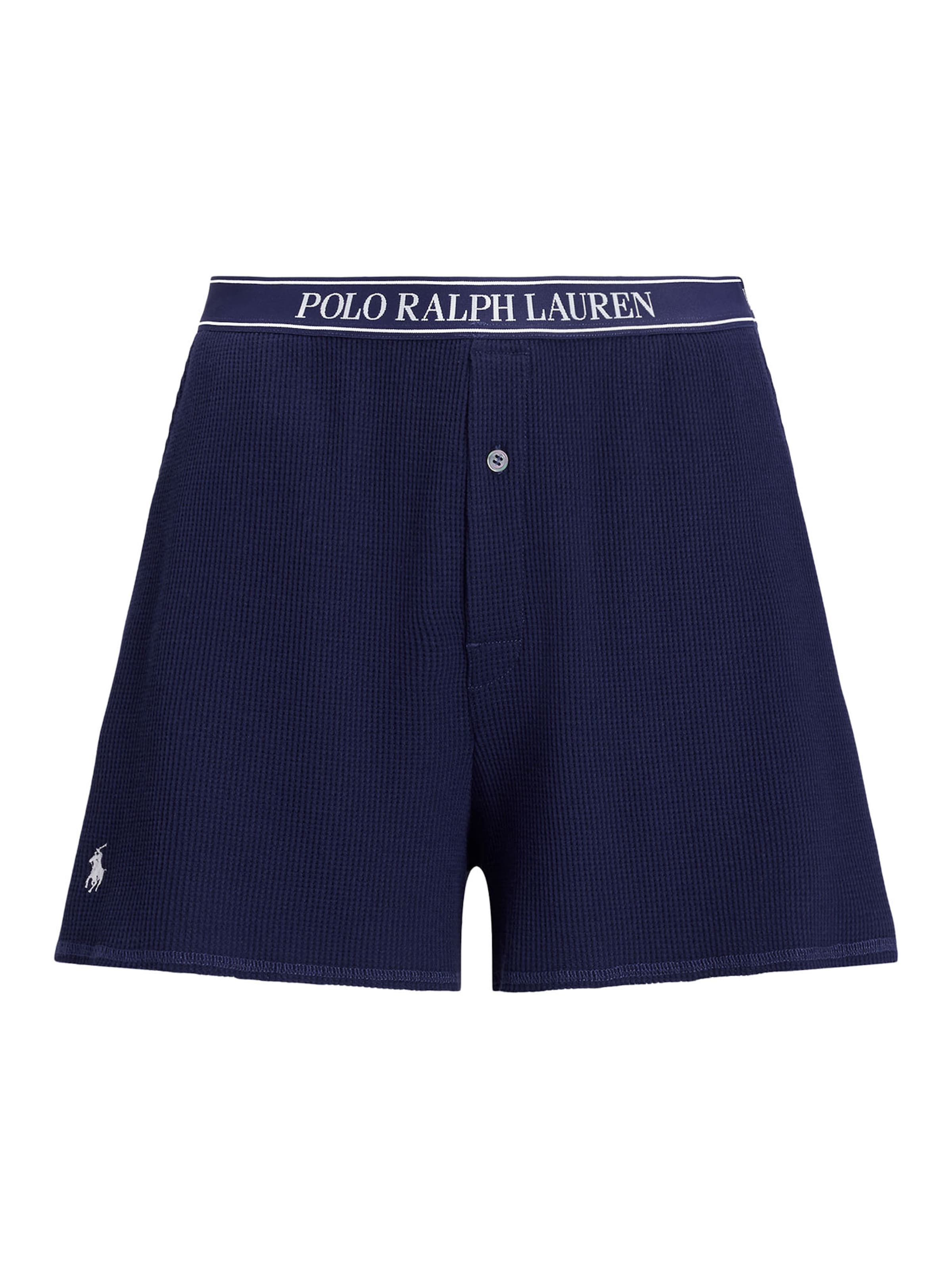 Pantalon de pyjama Polo Ralph Lauren en bleu : devant