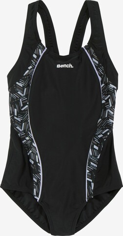 Maillot de bain BENCH en noir : devant