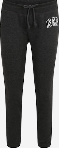 Gap Petite Tapered Pants in Grey: front