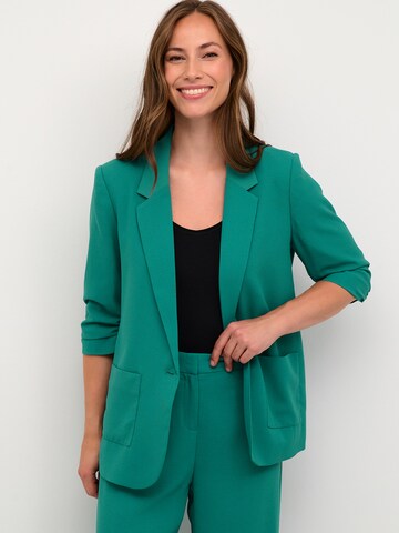 Cream Blazer 'Cocamia' in Green: front