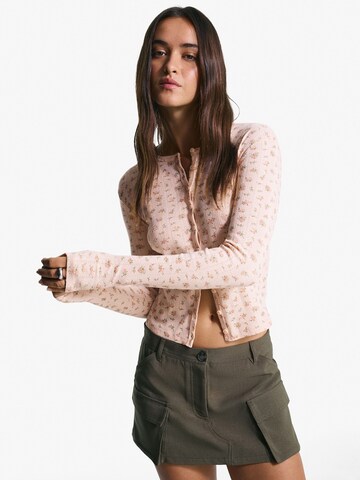 Bershka Kofta i rosa: framsida