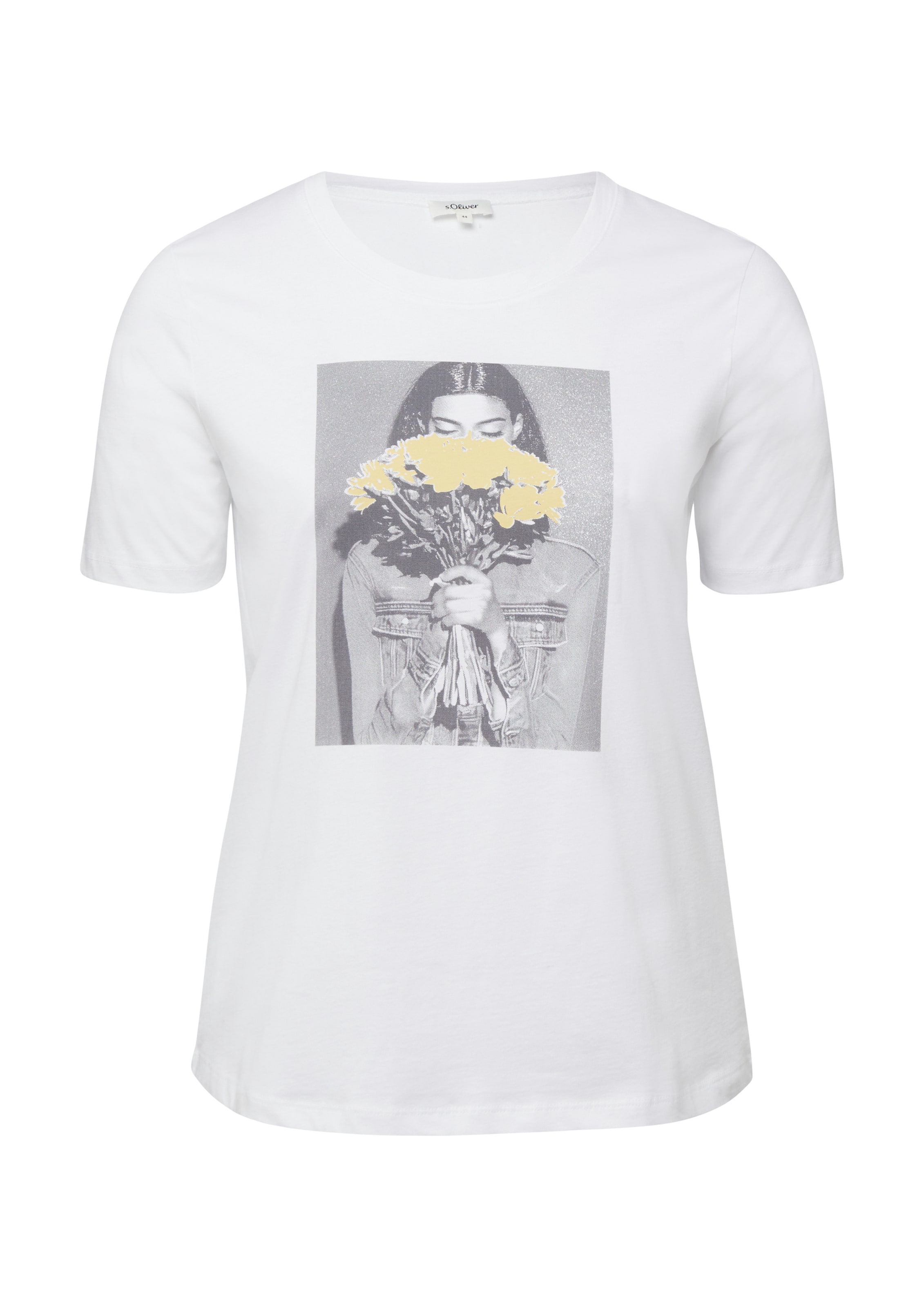 s.Oliver Shirt in White: front