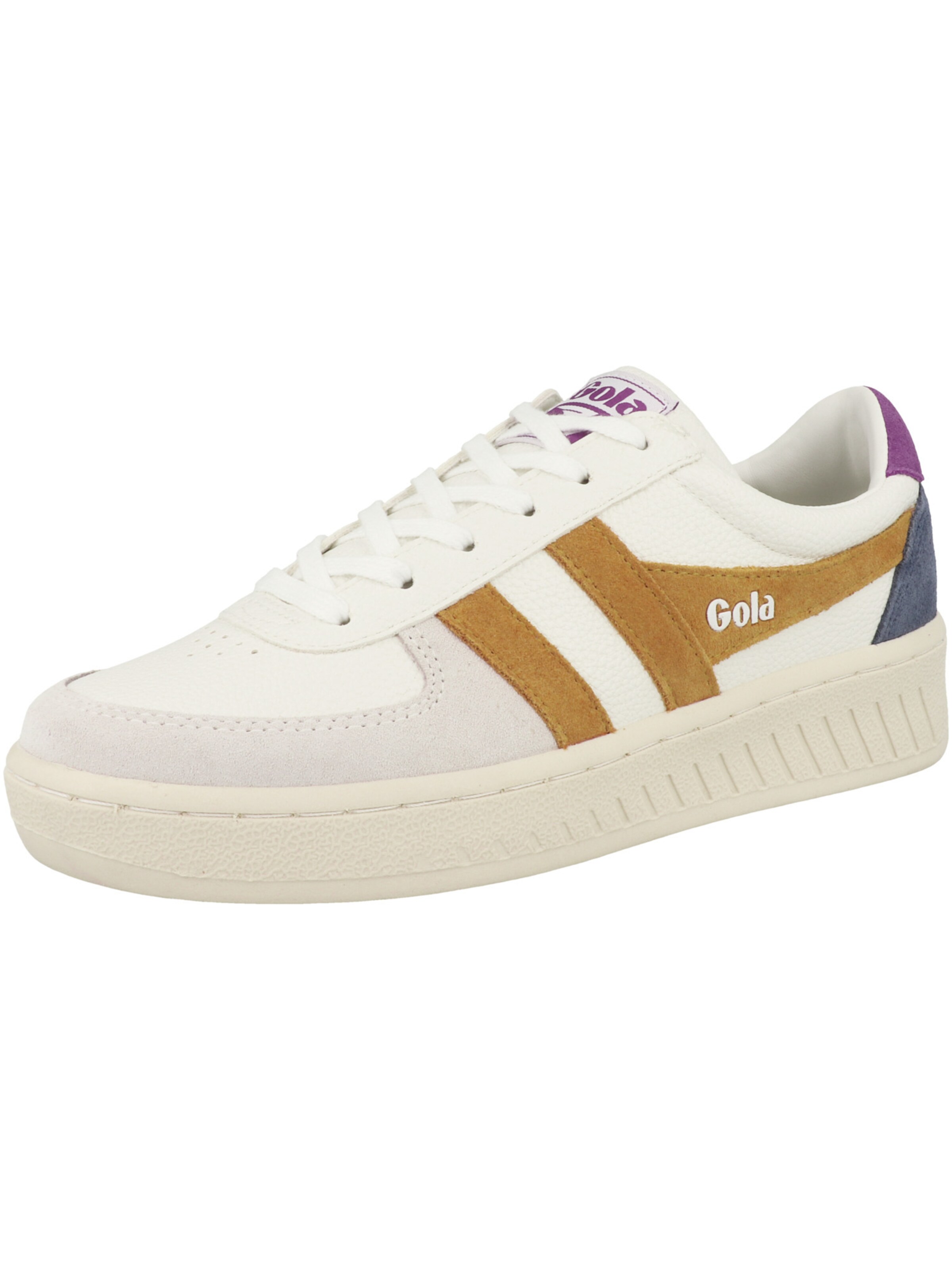 Gola - Sapatilhas baixas 'Grandslam Trident' em branco: frente