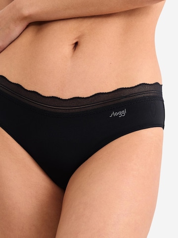 SLOGGI Panty 'Go Blush'‌‌‌‌‌ in Schwarz