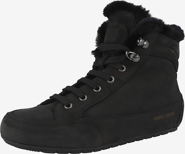 Baskets hautes 'Vancouver Fur' Candice Cooper en noir : devant