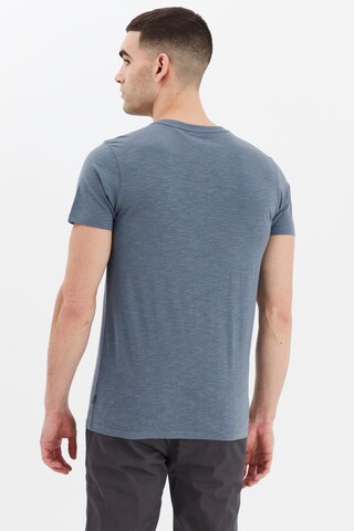 !Solid Shirt 'EMMO' in Blau