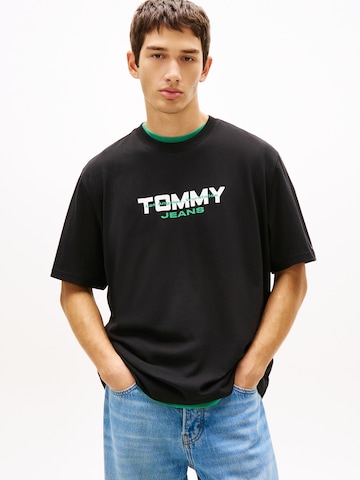Tommy Jeans T-Shirt '90S' in Schwarz: Vorderseite