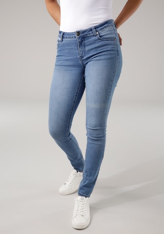 TAMARIS Skinny Jeans in Blue: front