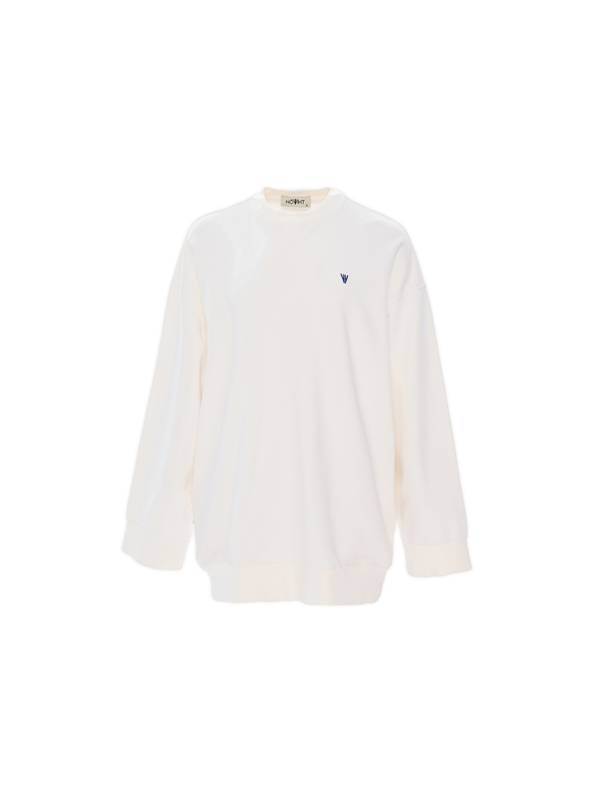 NOWIHT Sweatshirt 'Linnea' in White: front