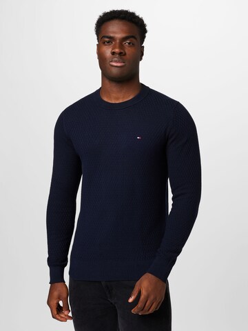 TOMMY HILFIGER Trui in Blauw: voorkant