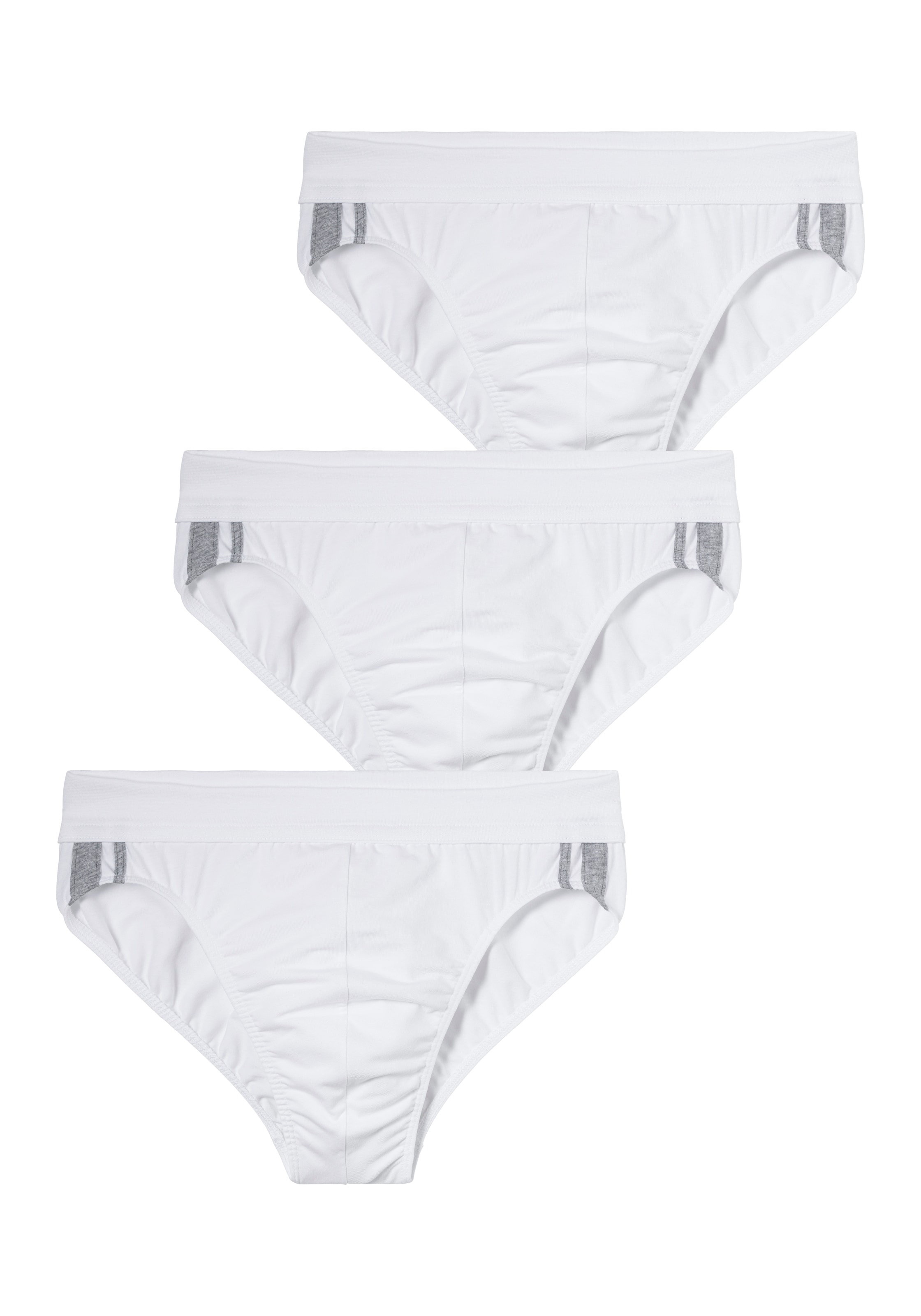 SCHIESSER Slipy – bílá: přední strana