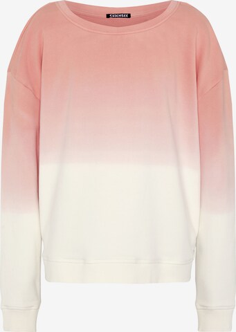 CHIEMSEE Sweatshirt in Pink: front