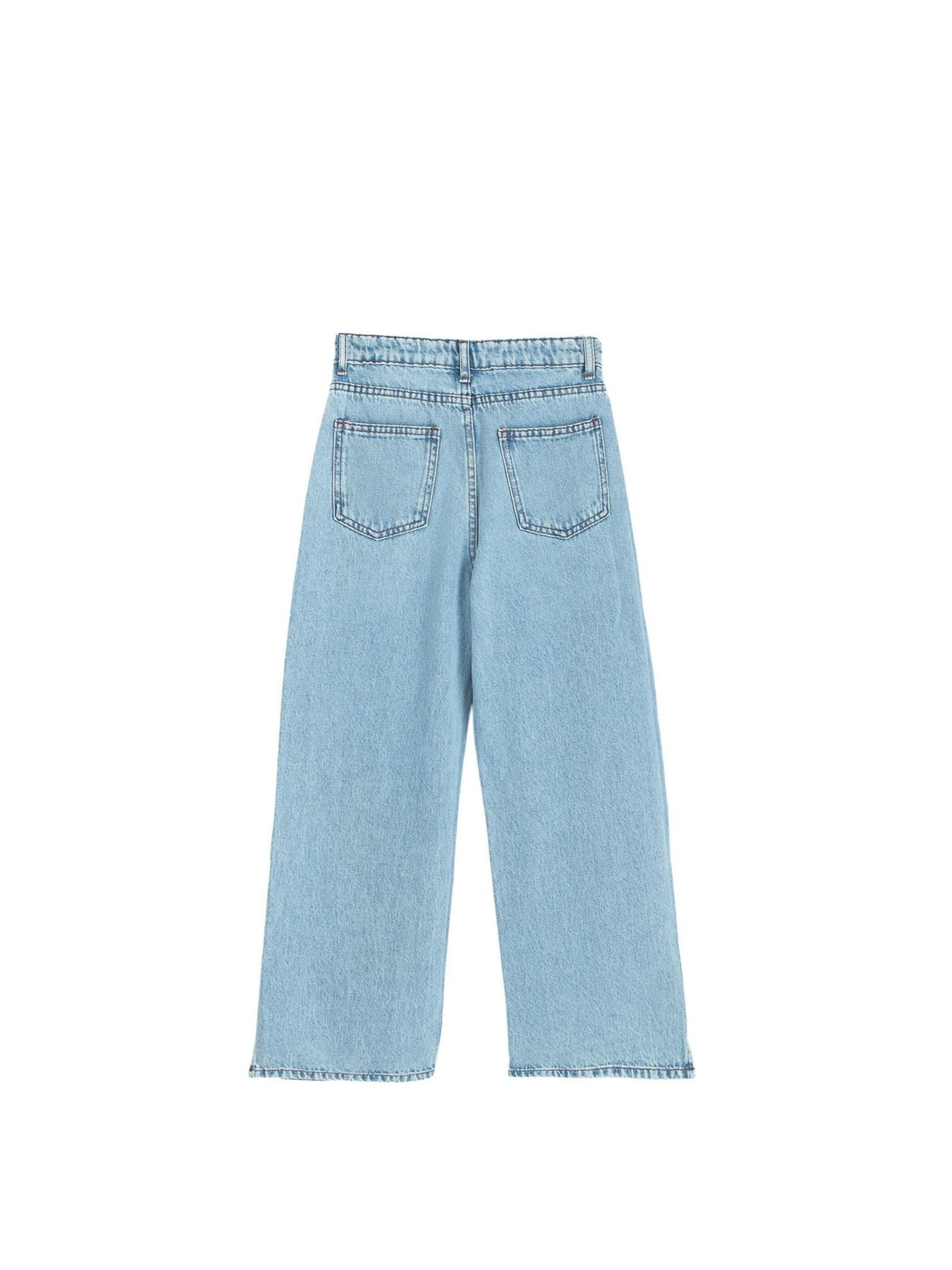 Solang Regular Hose Denim lässiger Schnitt in Blau