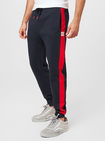 HUGO Red Joggingpak 'DapieDoaky' in Blauw