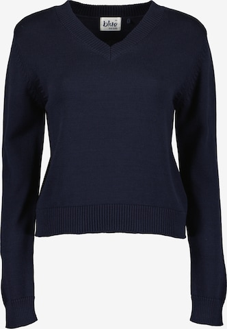 BLUE SEVEN Neulepaita värissä sininen: etupuoli