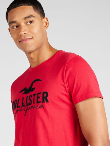 HOLLISTER - Camiseta en rojo