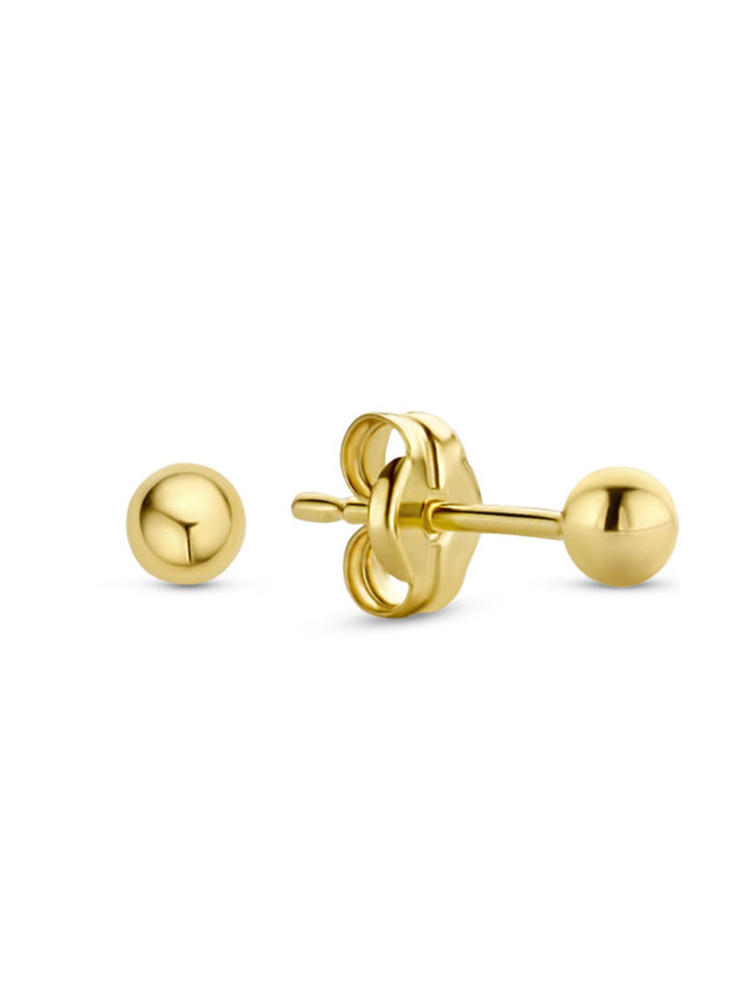 Isabel Bernard Earrings in Gold: front