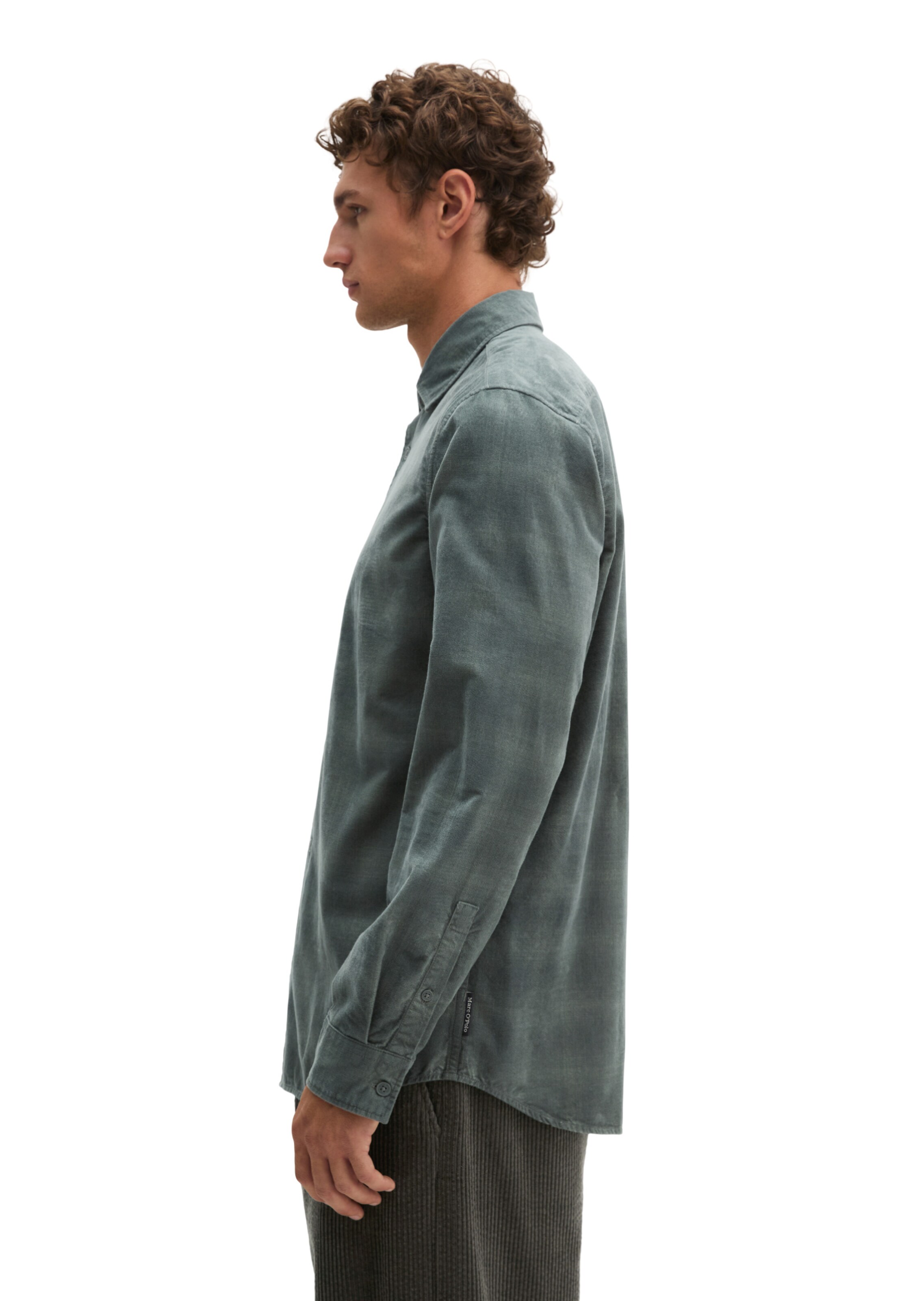Marc O'Polo Regular fit Button Up Shirt in Green