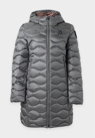 Blauer.USA Mantel in Grau: Vorderseite