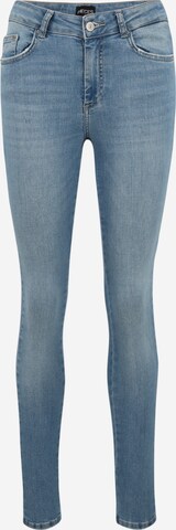 Pieces Tall Skinny Jeans 'DELLY' in Blau: predná strana