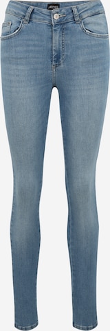 Pieces Tall Skinny Jeans 'DELLY' in Blue: front