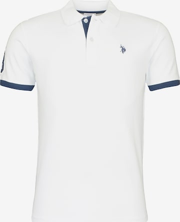 T-Shirt 'Big DBH no 3' U.S. POLO ASSN. en blanc : devant