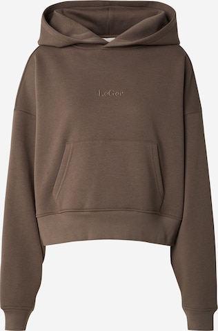 Sweat-shirt 'Cybil' LeGer by Lena Gercke en marron : devant