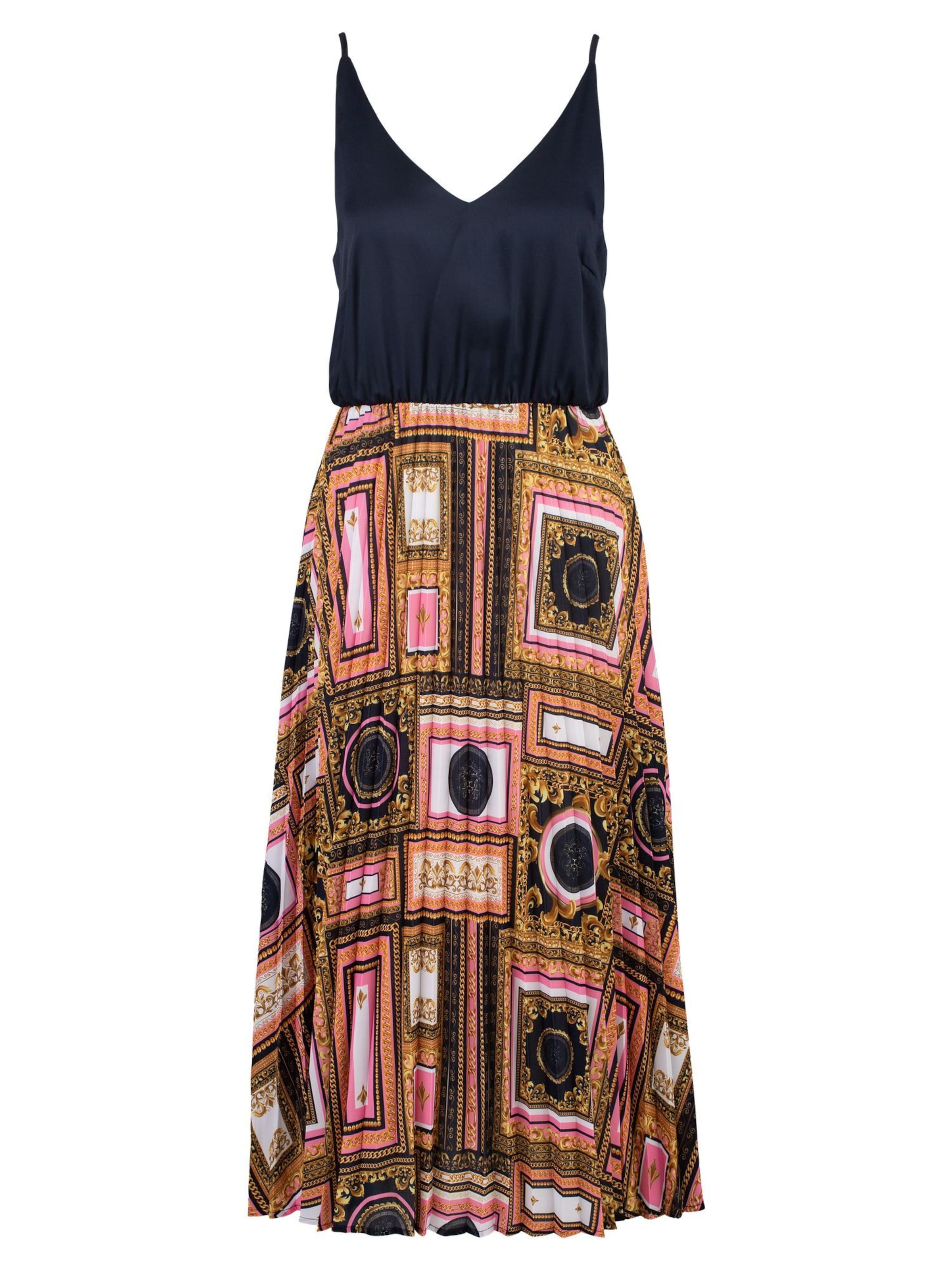 Abito estivo 'Paola Baroque' di 19V69 ITALIA in blu: frontale