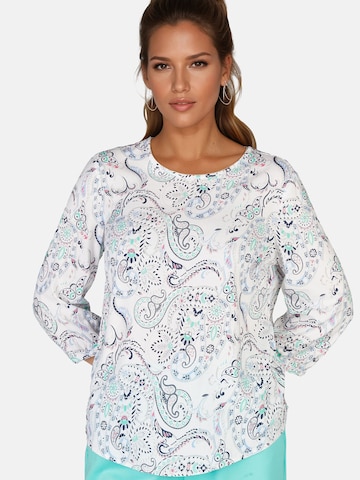 T-shirt Navigazione en blanc : devant